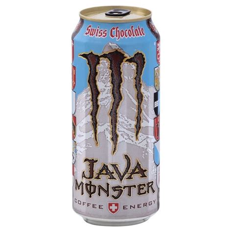 Monster Energy Drink, Coffee + Energy, Swiss Chocolate (15 oz) - Instacart