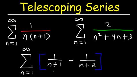 Telescoping Series - YouTube