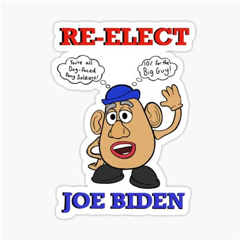 "Re-Elect Joe Biden" Sticker for Sale by Inspect-More | Redbubble