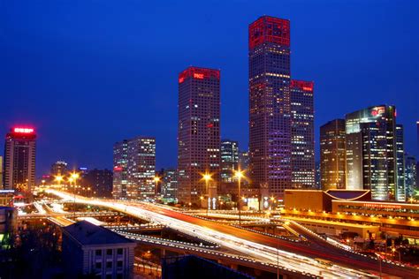 Amazing night view of Beijing - China.org.cn