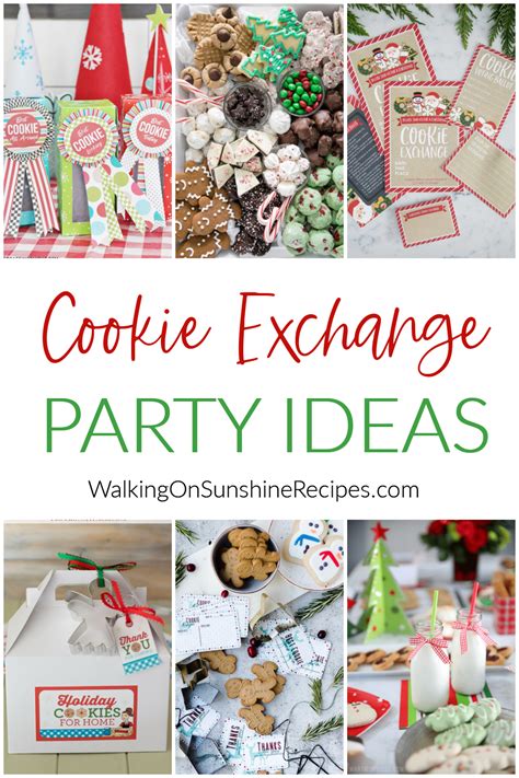 Cookie Party Ideas - Walking On Sunshine Recipes