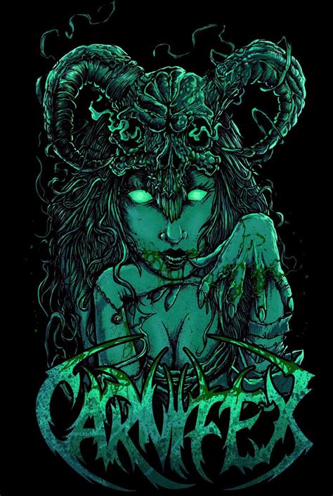 Carnifex. Heavy Metal Art, Heavy Metal Bands, Rock Posters, Band ...