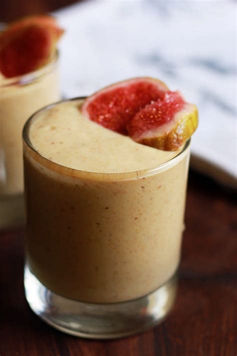 Fig Smoothie Recipe | Healthy Fresh Figs Smoothie | Cook Click N Devour!!!