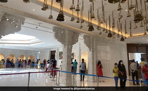 Pics: Grand And Majestic Hindu Temple Opens In Dubai On Dussehra