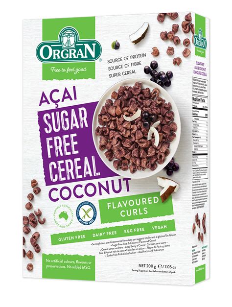 Buy Orgran Acai & Coconut Sugar Free Cereal 200g $7.40 | Health Magic