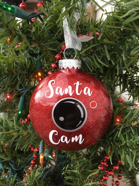 Santa Cam Ornament Santa Spy Camera Christmas Ornament