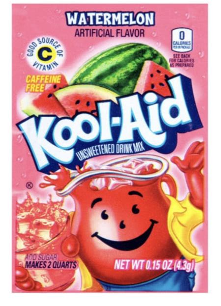 Kool Aid Watermelon Unsweetened Sachets | Curious Candy