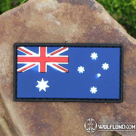 Australia Flag Rubber Patch military patches Clothing - Outdoor ...