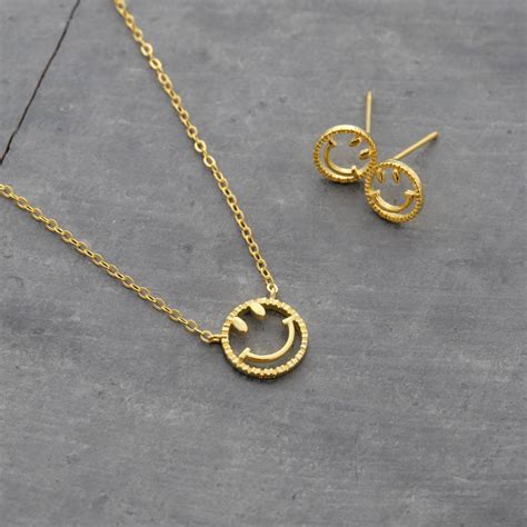 Smile Necklace Or Earrings By Attic | notonthehighstreet.com