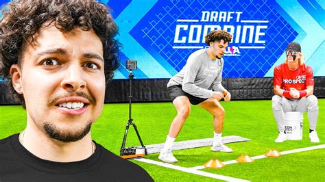 I Tried Out at the MLB Draft Combine... - Win Big Sports