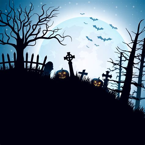 Halloween night background 12027384 Vector Art at Vecteezy