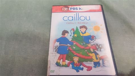 Caillou - Caillou's Holiday DVD Overview! - YouTube