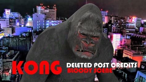 KONG Skull Island Post Credits Deleted Scene of Kong vs Godzilla Parody ...