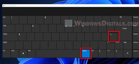 How to Type Backslash (\) on UK Keyboard in Windows