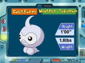 Pokémon of the Day - Castform