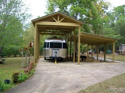 Top 6 RV Shelter Ideas – Protect Your Investment - RV Expertise | Garage style, Carport designs ...