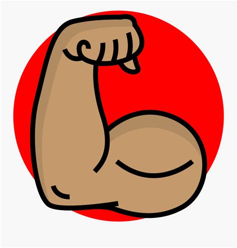 Clip Art Cartoon Muscle Arms - Muscle Arm Animation , Free Transparent ...