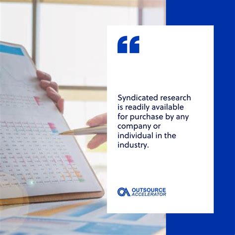 What is the role of syndicated research in the business industry? | Outsource Accelerator