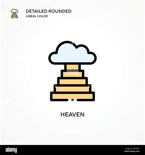 Heaven vector icon. Modern vector illustration concepts. Easy to edit and customize Stock Vector ...