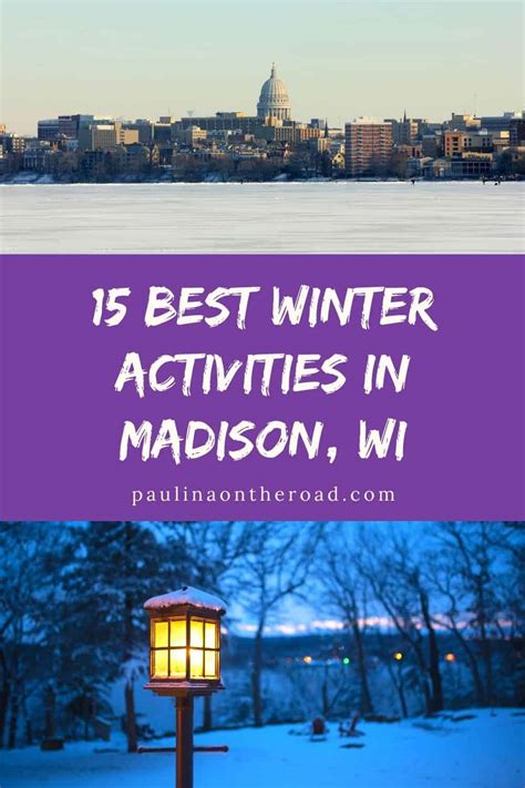 Winter in Madison WI: 15 Fun Ways to Enjoy - Paulina on the road