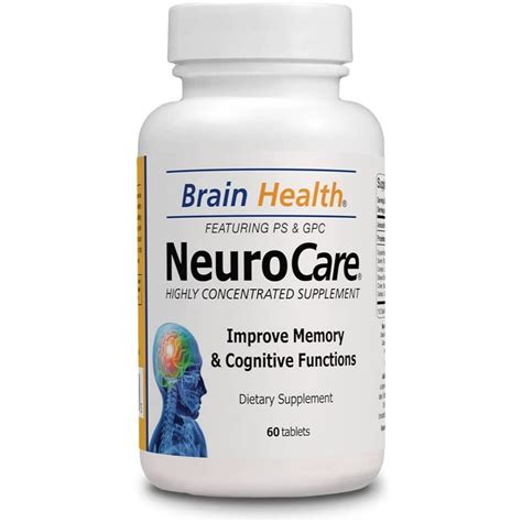 Neuro Care Nootropic Brain Health Supplement, Highly Concentrated ...