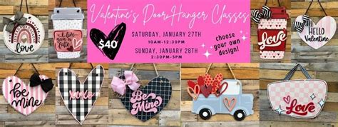 Valentines Door Hanger Class, The Makery, Omaha, January 27 2024 | AllEvents.in