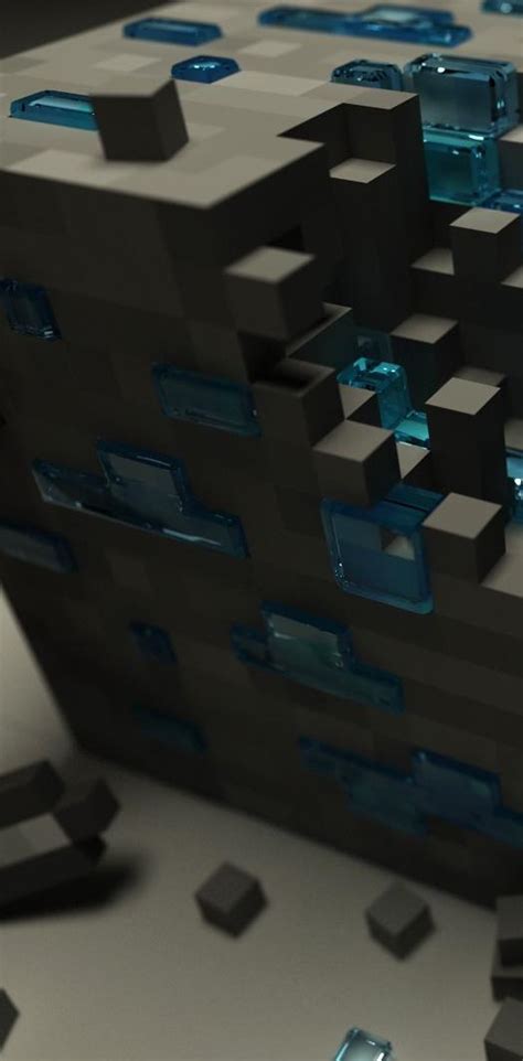 Download minecraft diamond block wallpaper Bhmpics