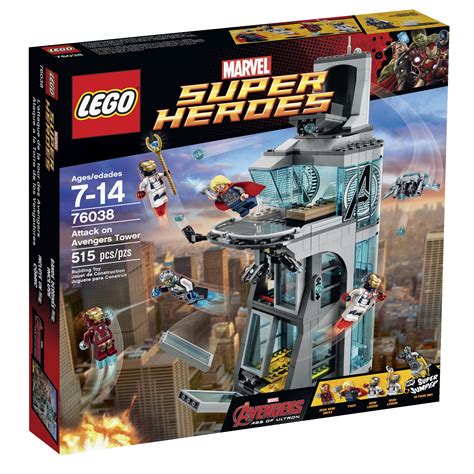 LEGO Marvel Avengers CLAS Batalla En La Torre De Los Vengadores Con ...