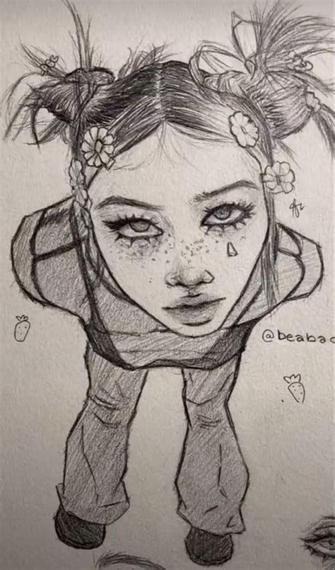 @dai.lev on tiktok | Indie drawings, Sketchbook art inspiration, Art drawings sketches simple