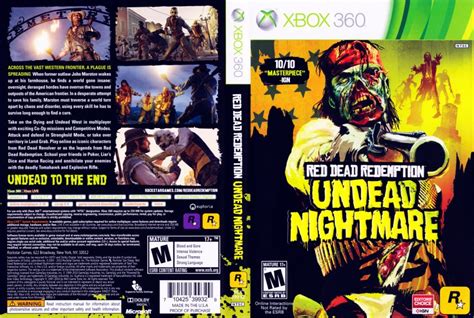 Red Dead Redemption Undead Nightmare - XBOX 360 Game Covers - Red Dead ...