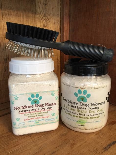 Dog Puppy Natural Flea Control Treatment Flea Powder