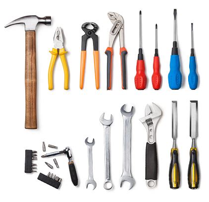 Tools Collection Stock Photo - Download Image Now - Work Tool ...