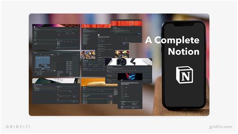 The 10+ Best Notion Productivity Templates | Gridfiti