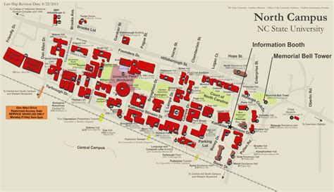 Nc State Football Parking Map - Printable Map