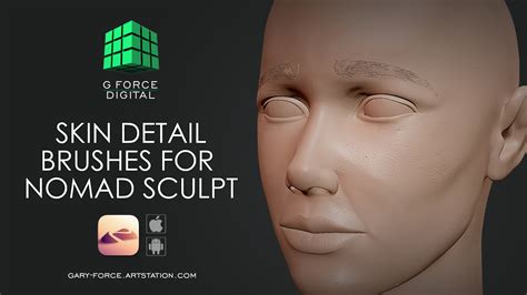 ArtStation - Skin Detail Brushes for Nomad Sculpt | Brushes