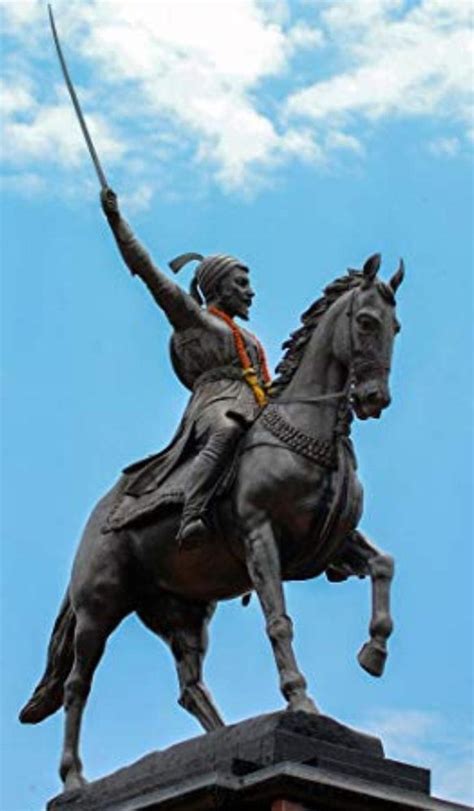 Brown Fiber Chhatrapati Shivaji Maharaj Statue, For Interior Decor at ...