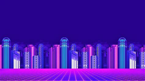 Neon City Vaporwave Wallpapers - Top Free Neon City Vaporwave ...