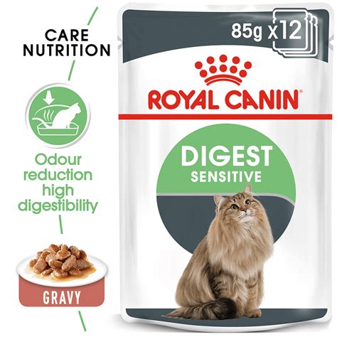 Buy Royal Canin Digest Sensitive Gravy Wet Cat Food Pouches Online ...