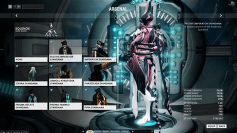 Festive Imperator Syandana Positioning (Looks Like A Tail) - Art & Animation - Warframe Forums