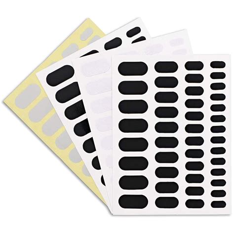 176 Pack Vinyl Laptop Camera Cover Stickers, 4 Assorted Sizes(0.35 x 0. ...