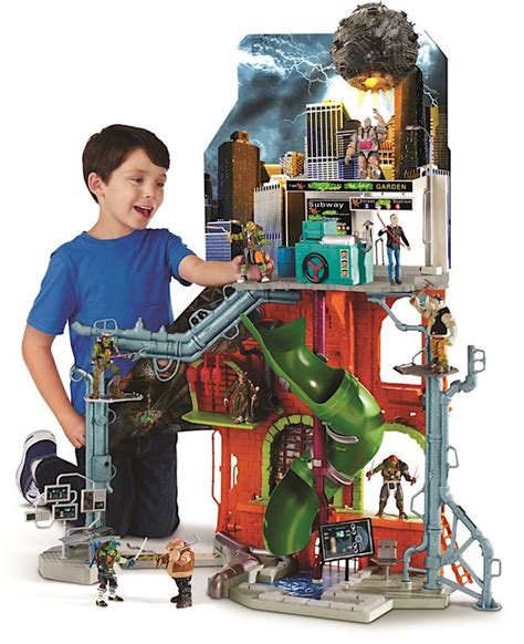 City Sewer Lair Playset Teenage Mutant Ninja Turtles Out of the Shadows Video Review | Ninja ...