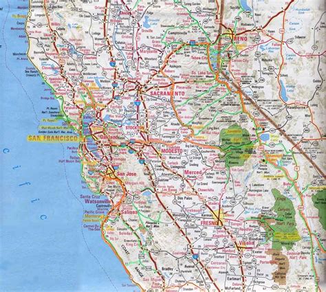 Map Of Northern California Cities - Fobiaalaenuresis