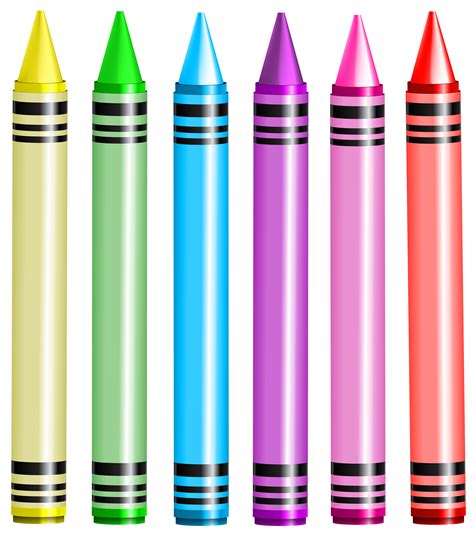 Crayons Clipart Transparent Background Free Clipart Library | Images and Photos finder