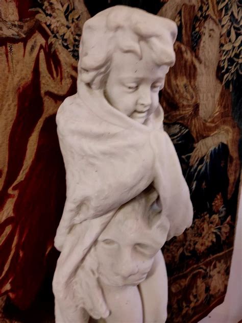 Proantic: Important White Marble Sculpture - XVIIIth