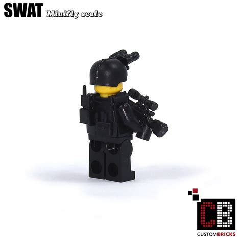 CUSTOMBRICKS.de - CUSTOM Modell MOC City SWAT Special order command ...