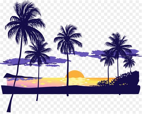 Free Beach Scene Silhouette, Download Free Beach Scene Silhouette png images, Free ClipArts on ...