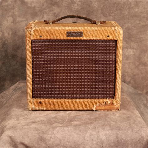 Fender Champ 5F1 1958 Tweed Amp For Sale Andy Baxter Bass & Guitars Ltd