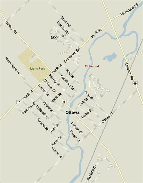 Richmond Map, Ontario - Listings Canada