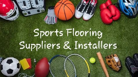 Sports Flooring specialist (suppliers and installers)