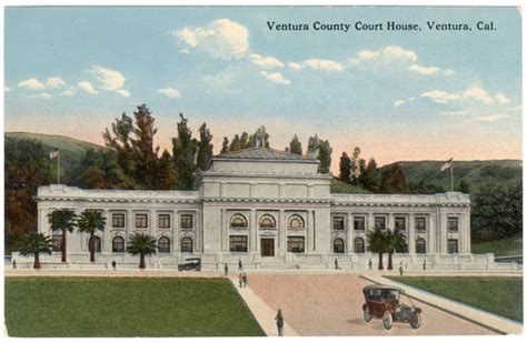 Ventura County Court House, Ventura — Calisphere